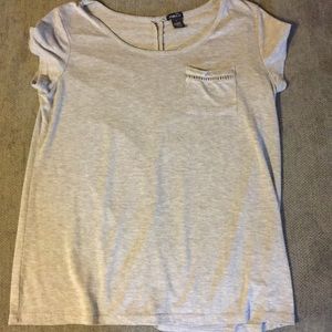A super cute gray tee from Rue 21.